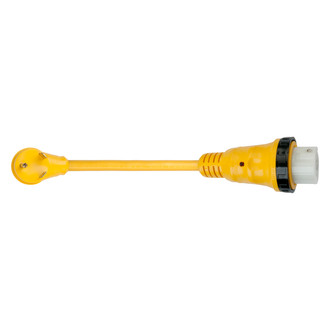 ParkPower® - 12" Dogbone Power Adapter (30A Straight Male x 50A Locking Female)