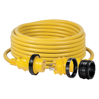 ParkPower® - 12' Extension Power Cord (30A Locking Male x 30A Straight Female)