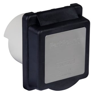 ParkPower® - 30A Straight Rectangular Outdoor Power Inlet