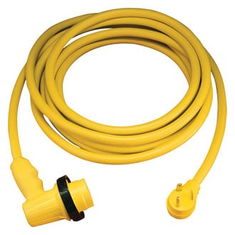 ParkPower® - 30' Extension Power Cord with Standard Grip (30A Straight Male x 30A Locking Female)