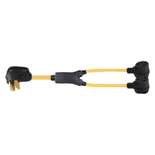 ParkPower® - Dogbone Power Adapter (50A Male x 30A Female x 30A Female)