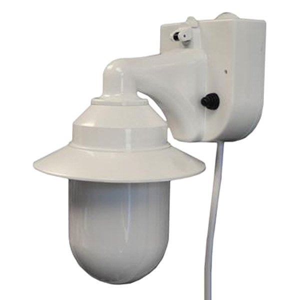 Polymer® - White White Incandescent Wall Lantern With Switch
