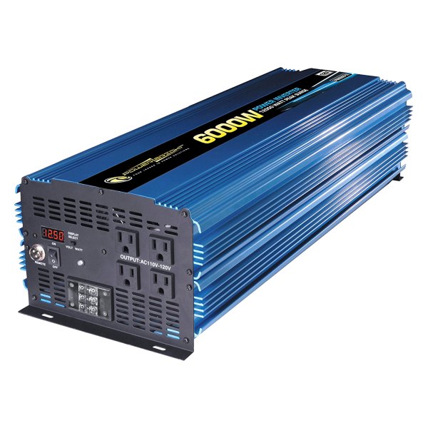 Power Bright® - 6000W 12 DC 120 AC Modified Sine Wave Power Inverter with Remote Input