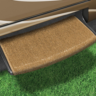 Prest-O-Fit® - Harvest Gold 22"W Turf Wrap Around Curved Entry Step Rug