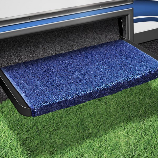 Prest-O-Fit® - Plus™ Turf Imperial Blue Wrap Around Entry Step Rug