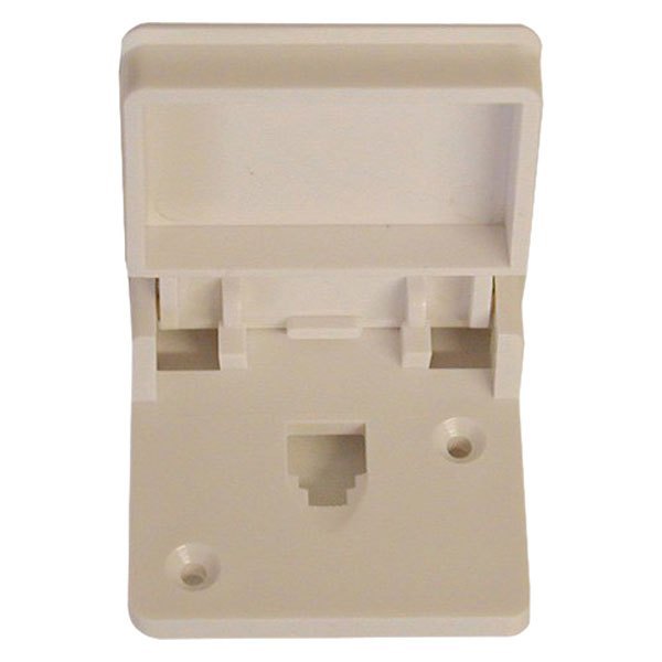 Prime Products® - White Single Phone Receptacle