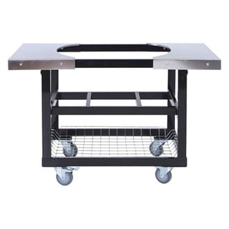 Primo Grills® PG00370 - Cart with Basket and Stainless Steel Side Shelves