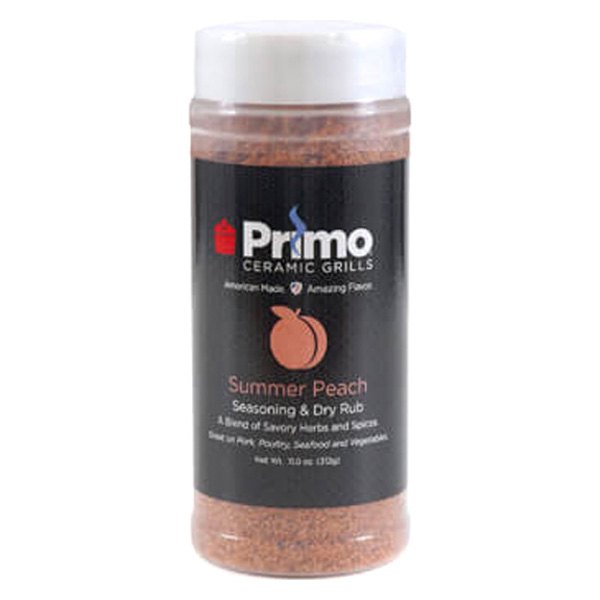 Primo Grills® - 11 Oz Summer Peach Dry Rub and Seasoning by John Henry