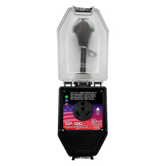 Progressive Dynamics® - 30A Straight Male x 30A Straight Female Surge Electrical Protector