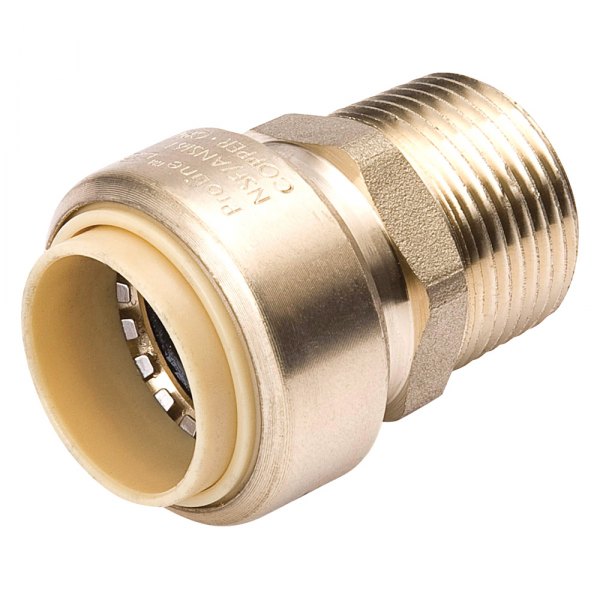 ProLine® - Brass Push Fit Male Adapter