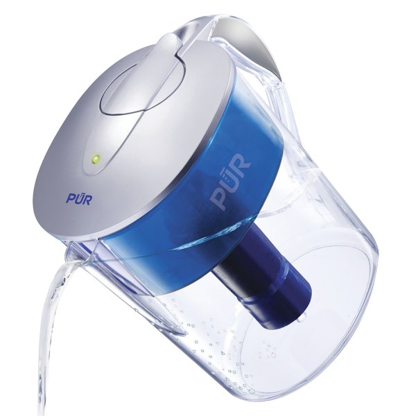 PUR® CR1100CV3 11 Cup Clear & Blue Ultimate Filtration System with