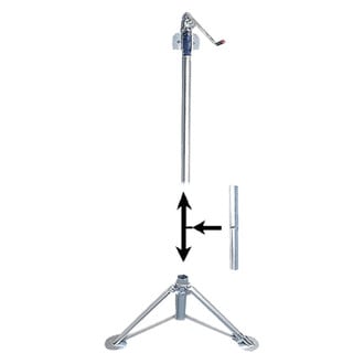 Rieco-Titan® 12284 - Tripod Lift Extension for Heavy Duty Tripod Jacks