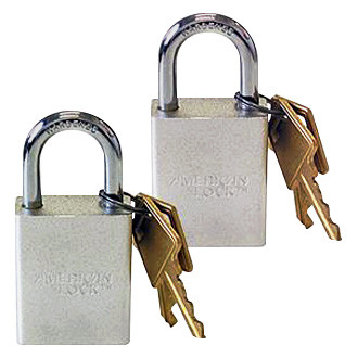 Roadmaster® - 1.0" Hardened Steel Silver Padlocks