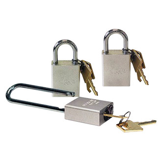 Roadmaster® - 1.0" Hardened Steel Silver Padlocks Kit