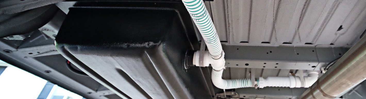 How to check and drain your RV grey water holding tank 