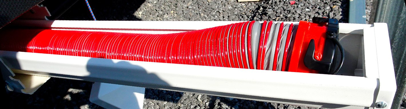 RV Sewer Hose Carriers