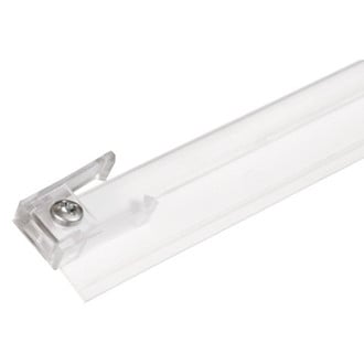 RV Designer® A202 - White Plastic Wall Track