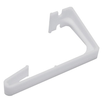 RV Designer® - White Plastic Side Curtain Hold Down Set