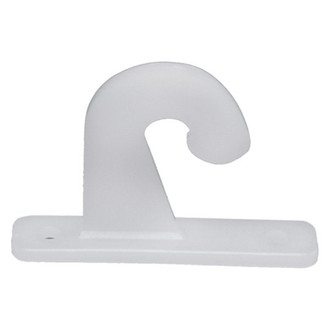 RV Designer® - White Plastic Mini Blind Hold Downs Hook