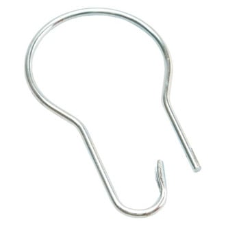 RV Designer® - Stainless Steel Shower Curtain Ring Set