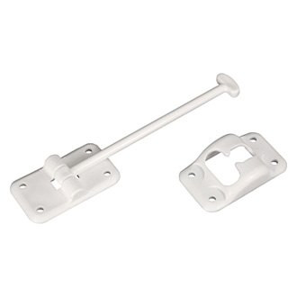 RV Designer® - 6"L T-Style White Plastic Door Holder