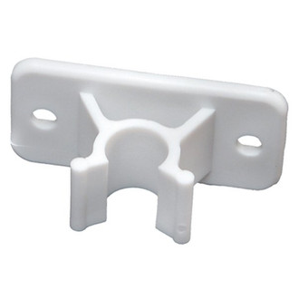 RV Designer® - 2"L C-Clip White Plastic Door Holder Sockets