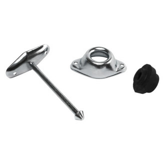 RV Designer® - 4.8"L Straight Plunger Steel Door Holder