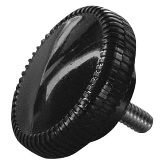 RV Designer® - 0.5" Black Awning Knobs for Faulkner™ & A&E™ Awnings (2 Pieces)