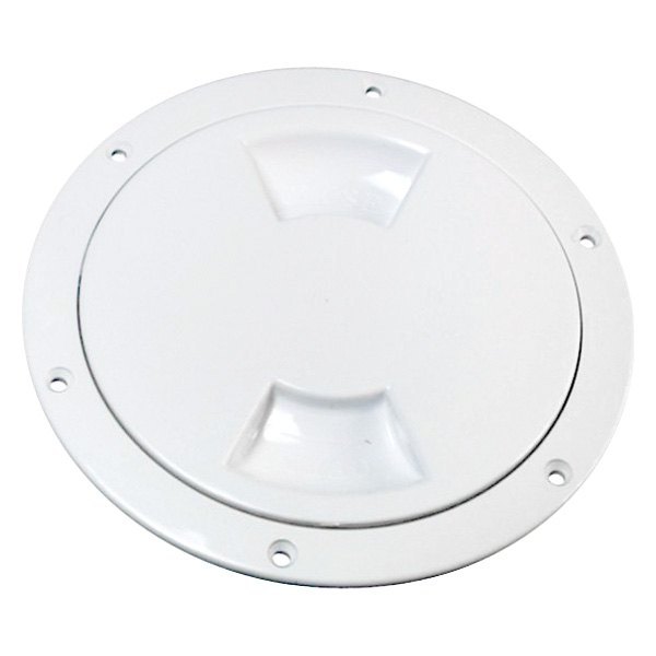 RV Designer® - 6.8"D White Round Access Hatch