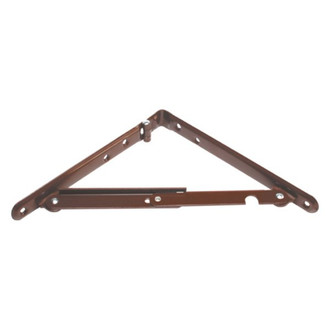 RV Designer® - 8" x 8" Black Folding Shelf Brackets