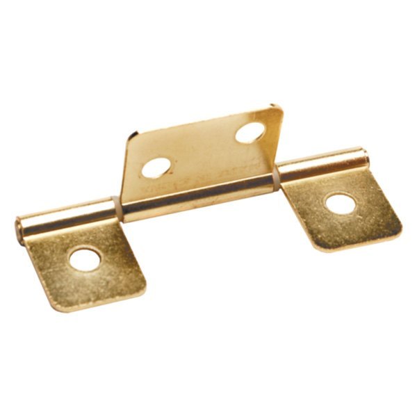 RV Designer® - 3-1/2" Brass Non-Mortise Cabinet Door Hinges