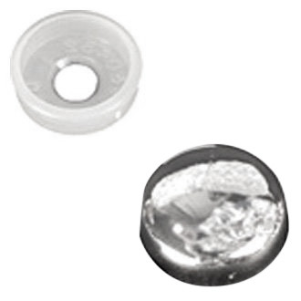 RV Designer® - Plastic Chrome Screw Cap Covers
