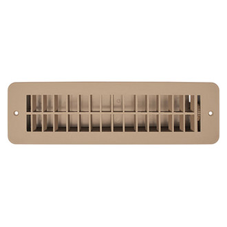 RV Designer® - 2.25" x 10" Plastic Dampered Floor Register