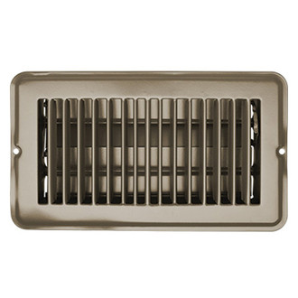 RV Designer® - 4" x 8" Metal Dampered Floor Register