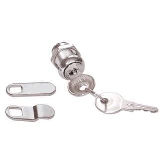 RV Designer® - 1.1"L Standard Key Cam Lock with Silicon Rubber Mount