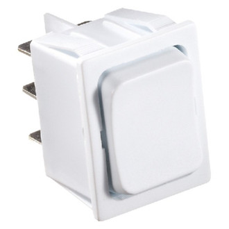 RV Designer® - White DPDT 14V DC 5A Mini Slide-Out Switch