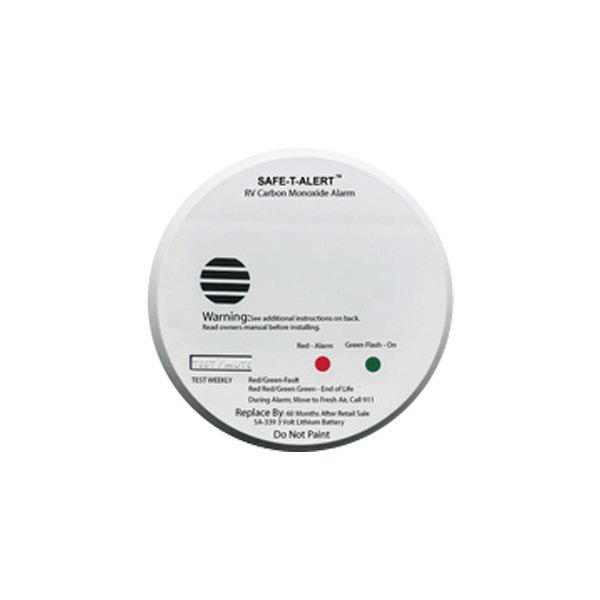 Safe-T-Alert® - Battery White Surface Mount Carbon Monoxide Alarm