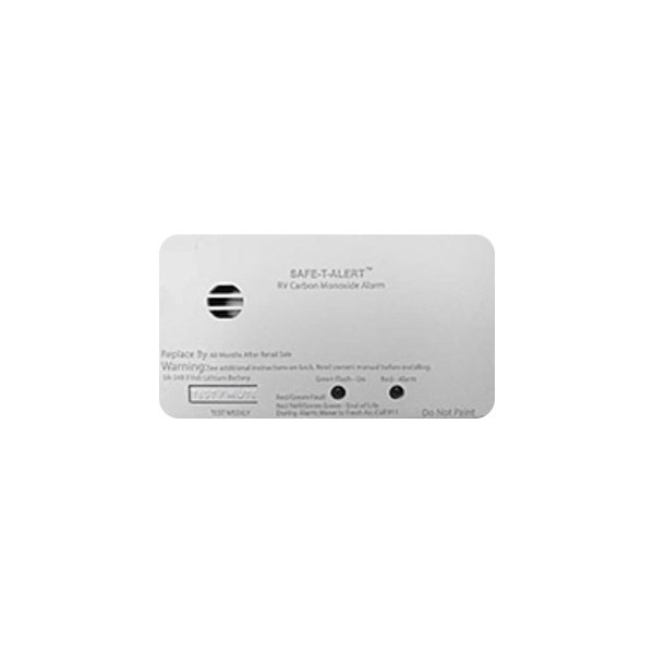 Safe-T-Alert® - 2.8"H White Surface Mount Carbon Monoxide Alarm