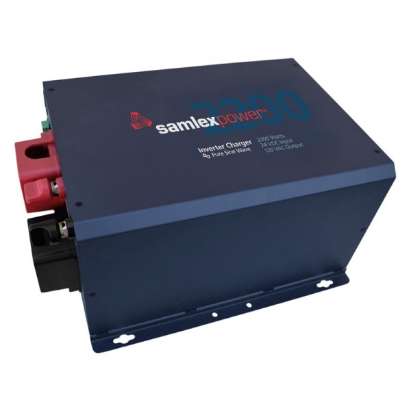 Samlex® - Evolution Series 2200W 24 DC 120 AC Pure Sine Wave Inverter Charger with Remote Input