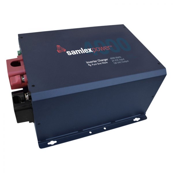 Samlex® - Evolution Series 4000W 24 DC 120 AC Pure Sine Wave Inverter Charger with Remote Input