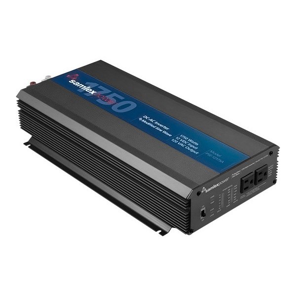 Samlex® - PSE Series 1750W 12 DC 120 AC Modified Sine Wave Power Inverter with Remote Input