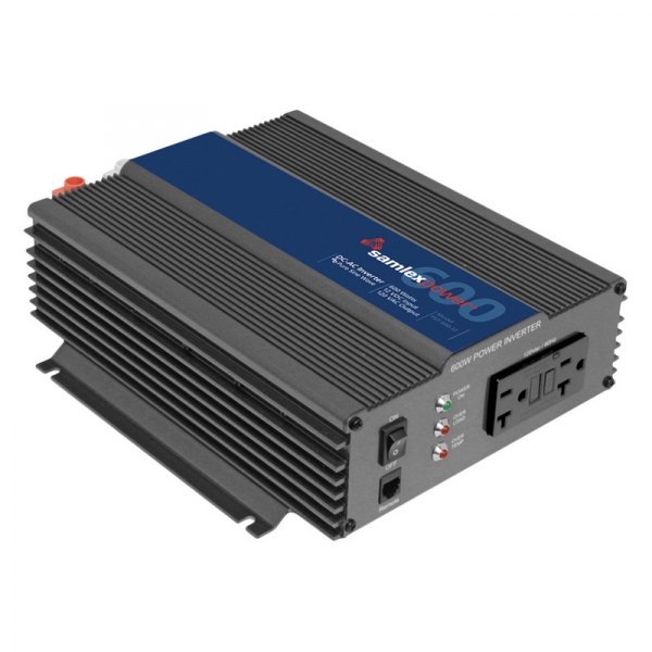 Samlex® - PST Series 600W 12 DC 120 AC Pure Sine Wave Power Inverter with Remote Input
