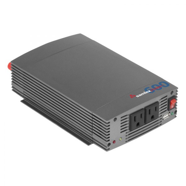 Samlex® - SSW Series 600W 12V 115 AC Pure Sine Wave Power Inverter