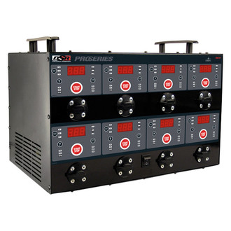 Schumacher® - 6V/12V 12 Charging Amps Portable Automatic Battery Charging Station with 8 Banks