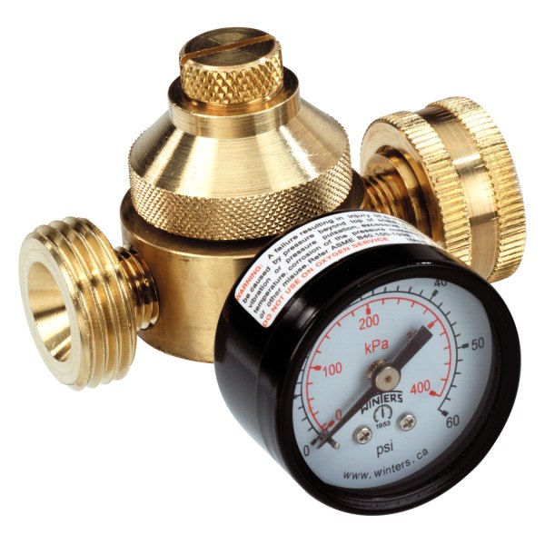 Brass Pressure Regulator (3/4" FPT x 3/4" MPT)