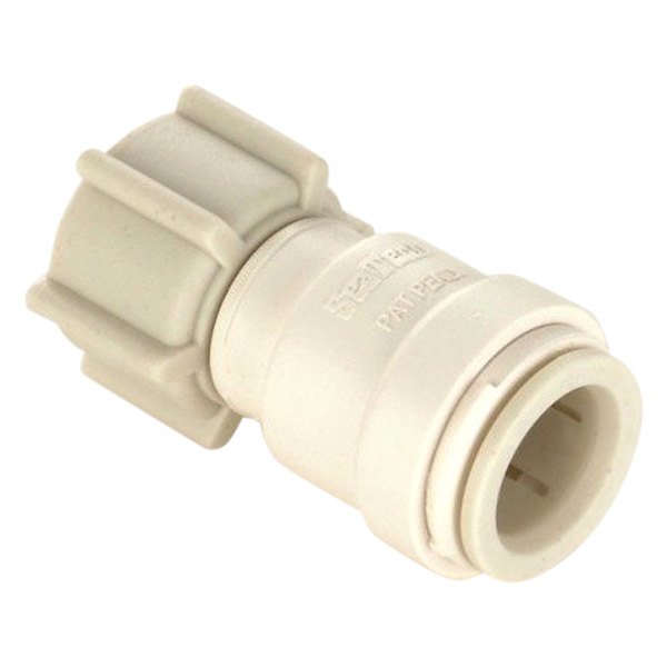 35 Series White Plastic Female Adapter (3/8" CTS x 1/2" FNPS)