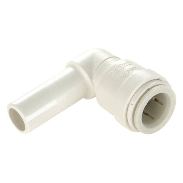 35 Series 90° White Plastic Stackable Elbow (3/8" CTS x 3/8" CTS Stem)