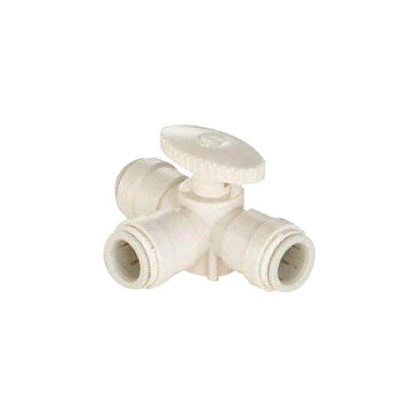 35 Series Type 38 White Plastic 3-Way Selector Valve (1/2" CTS x 1/2" CTS x 1/2" CTS)