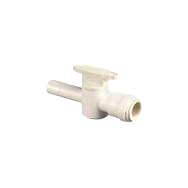 35 Series Type 43 White Plastic Stackable Valve (1/2" CTS x 1/2" CTS Stem)