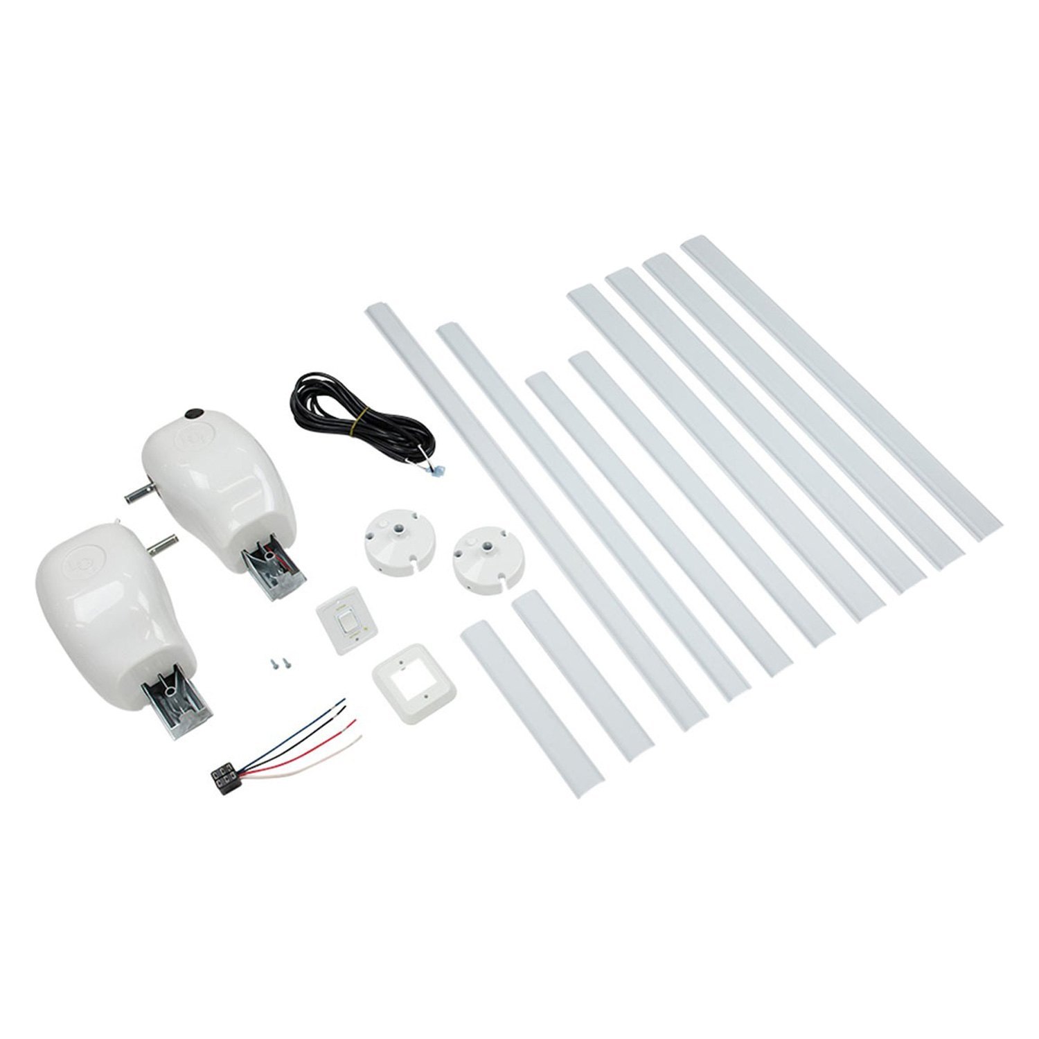 Solera Awnings® 329250 Manual Manual Pull Style to Power Awning